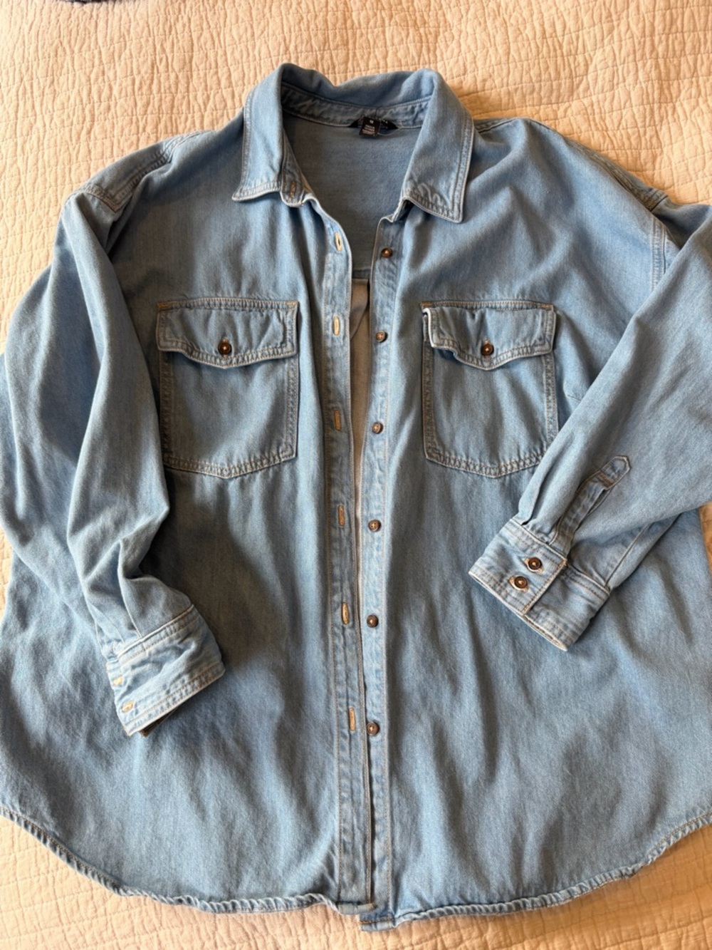 Denim Button Up